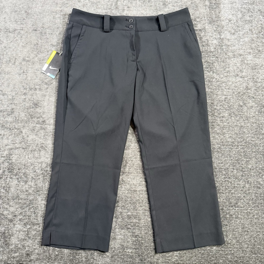 Nike Golf Tour Performance Dri-FIT Women's Pants Black Size 8 618146-010 NWT